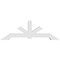 Ekena Millwork Vanguard Architectural Grade PVC Gable Bracket, 96"W x 32"H x 6"D x 6"F, 8/12 Pitch GBP096X32X0606VAN00 - alternate 4